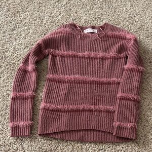 Pink Republic Knit Sweater in Dusty Rose